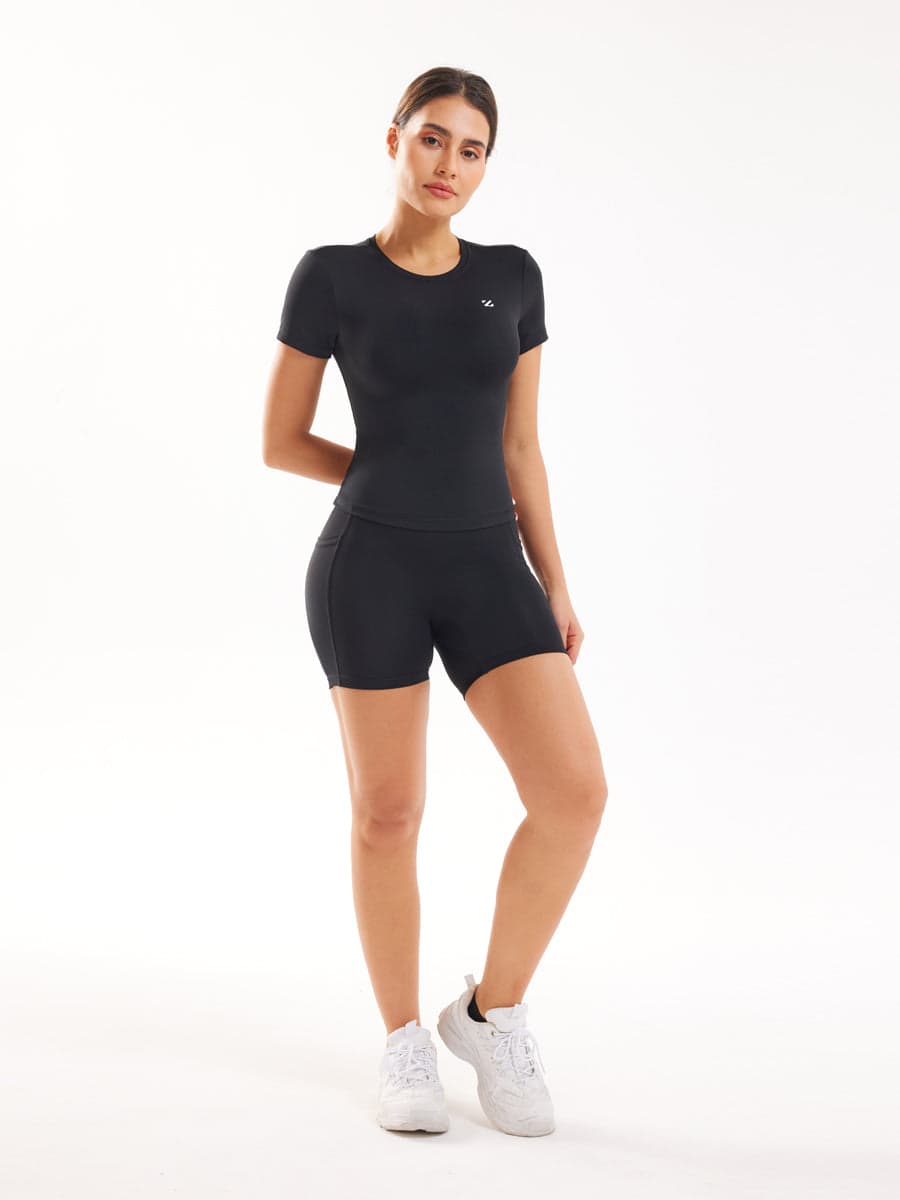 Women's Active Wear Set - Black
