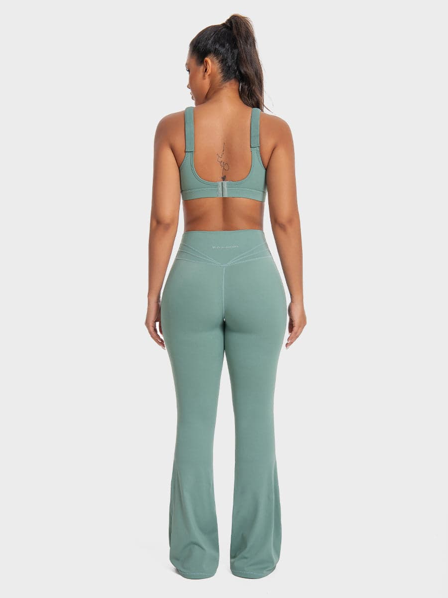 2 Piece High Waist Workout Activewear Gym Set