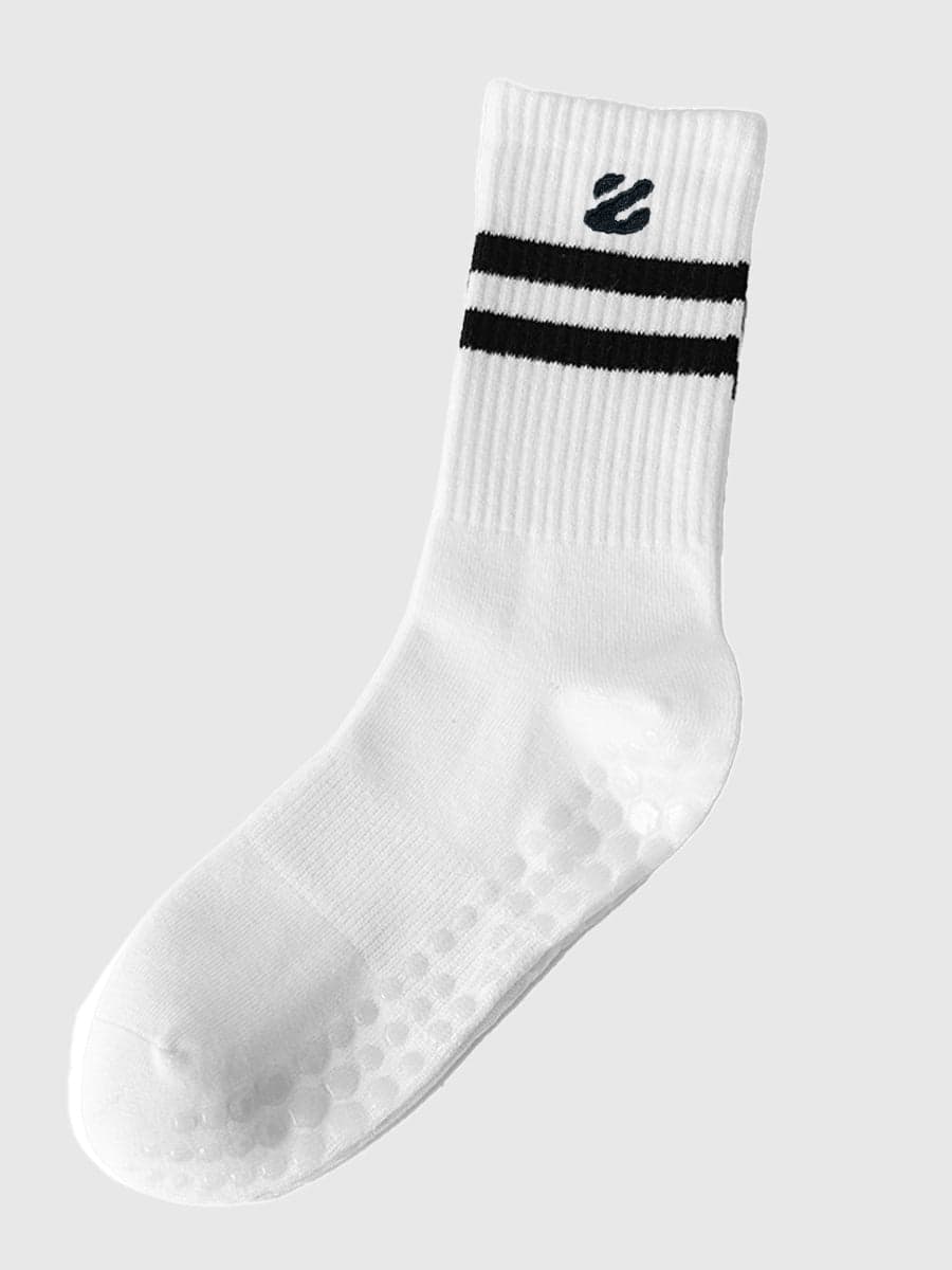 3 Pairs Non-Slip Grip Socks for Yoga Pilates Gym & Everyday Wear