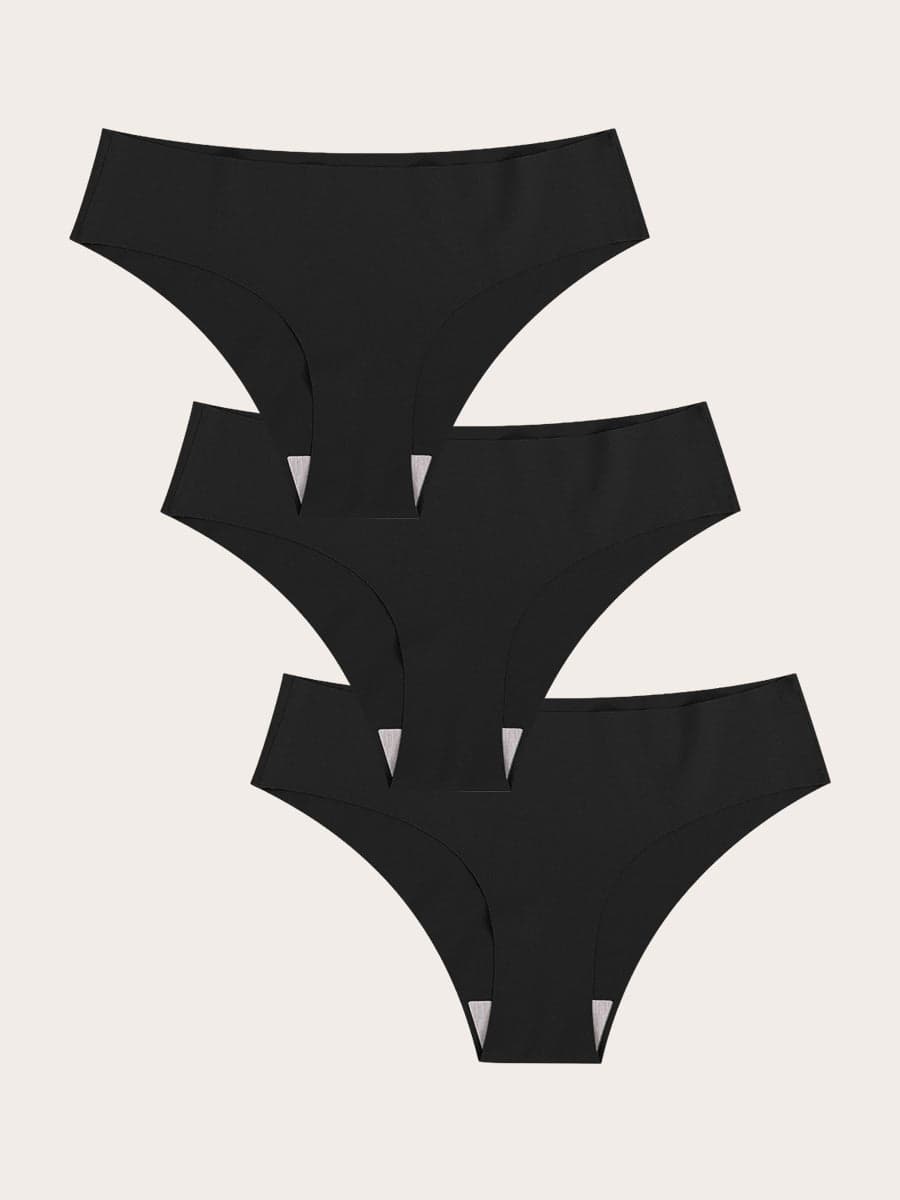 3 Pieces Seamless Bikini Underwear