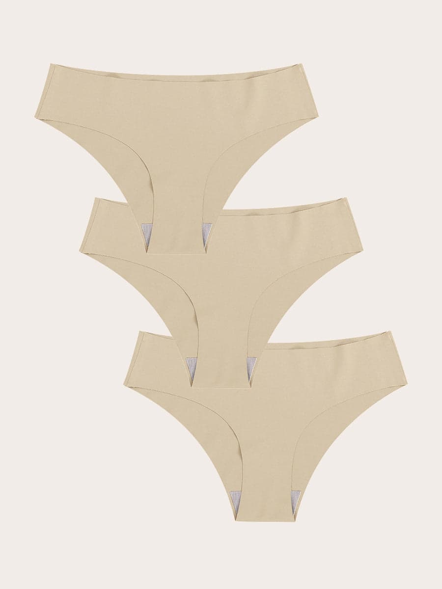 3 Pieces Seamless Bikini Underwear