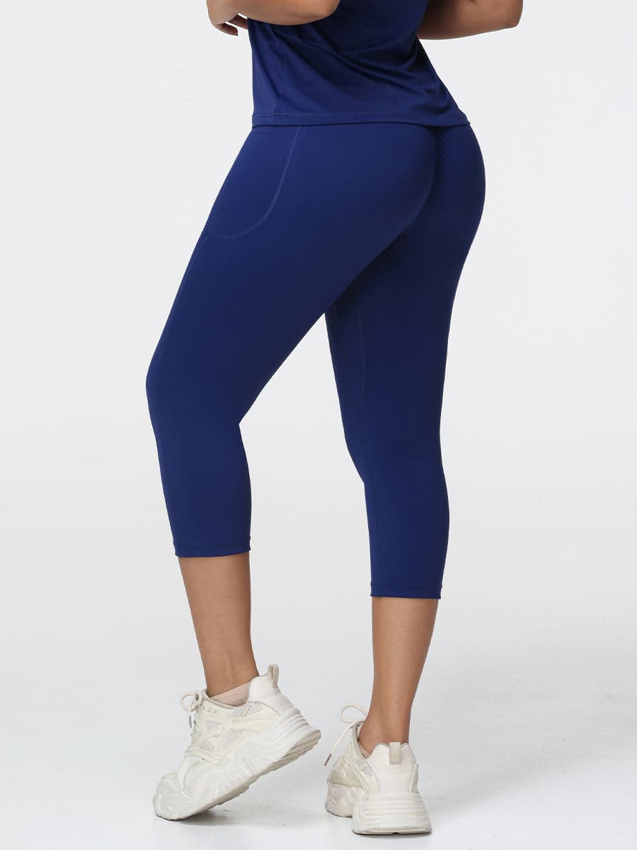 7/8 Tummy Control Butt-Lifting Leggings with Pockets