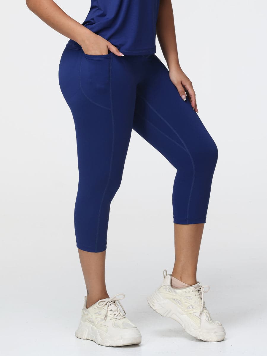 7/8 Tummy Control Butt-Lifting Leggings with Pockets