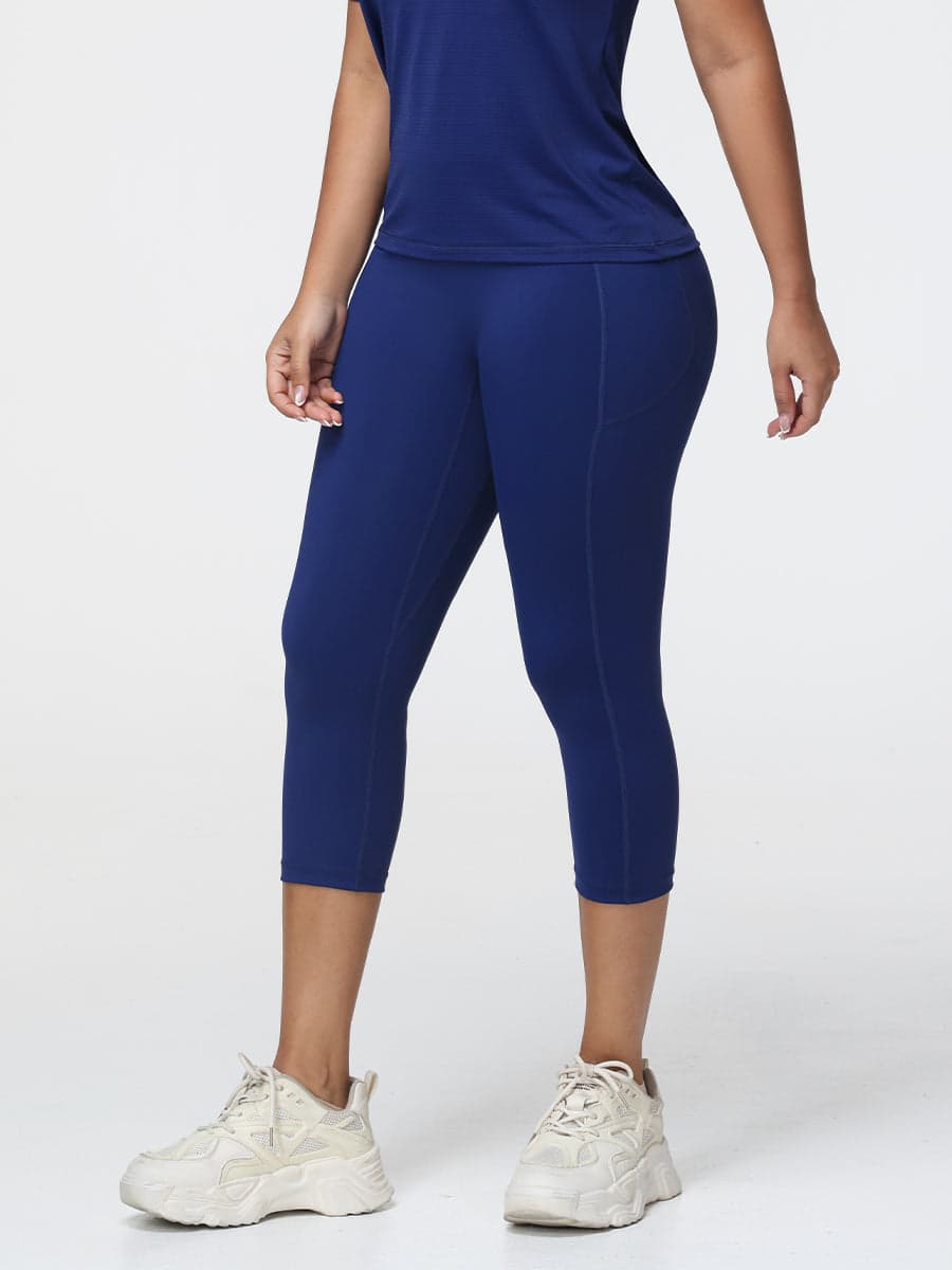 7/8 Tummy Control Butt-Lifting Leggings with Pockets