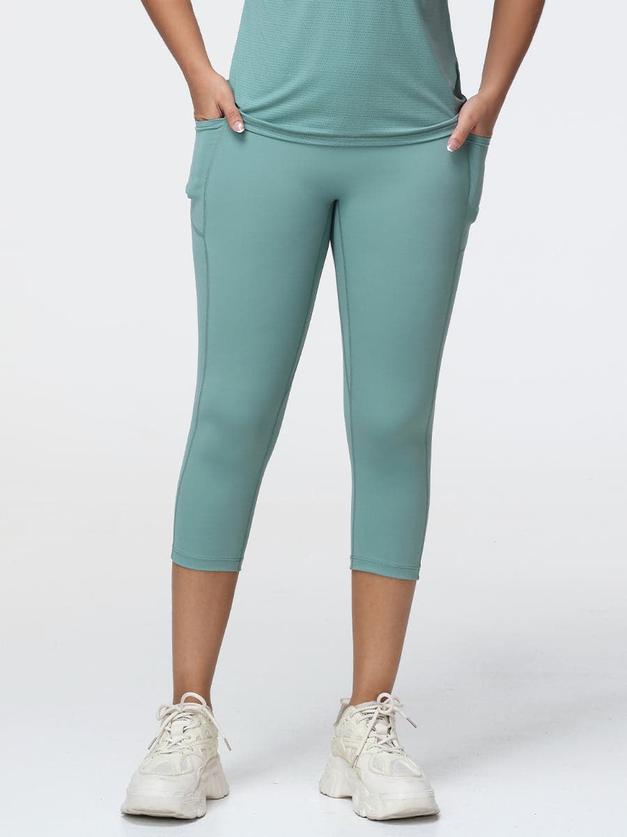 7/8 Tummy Control Butt-Lifting Leggings with Pockets