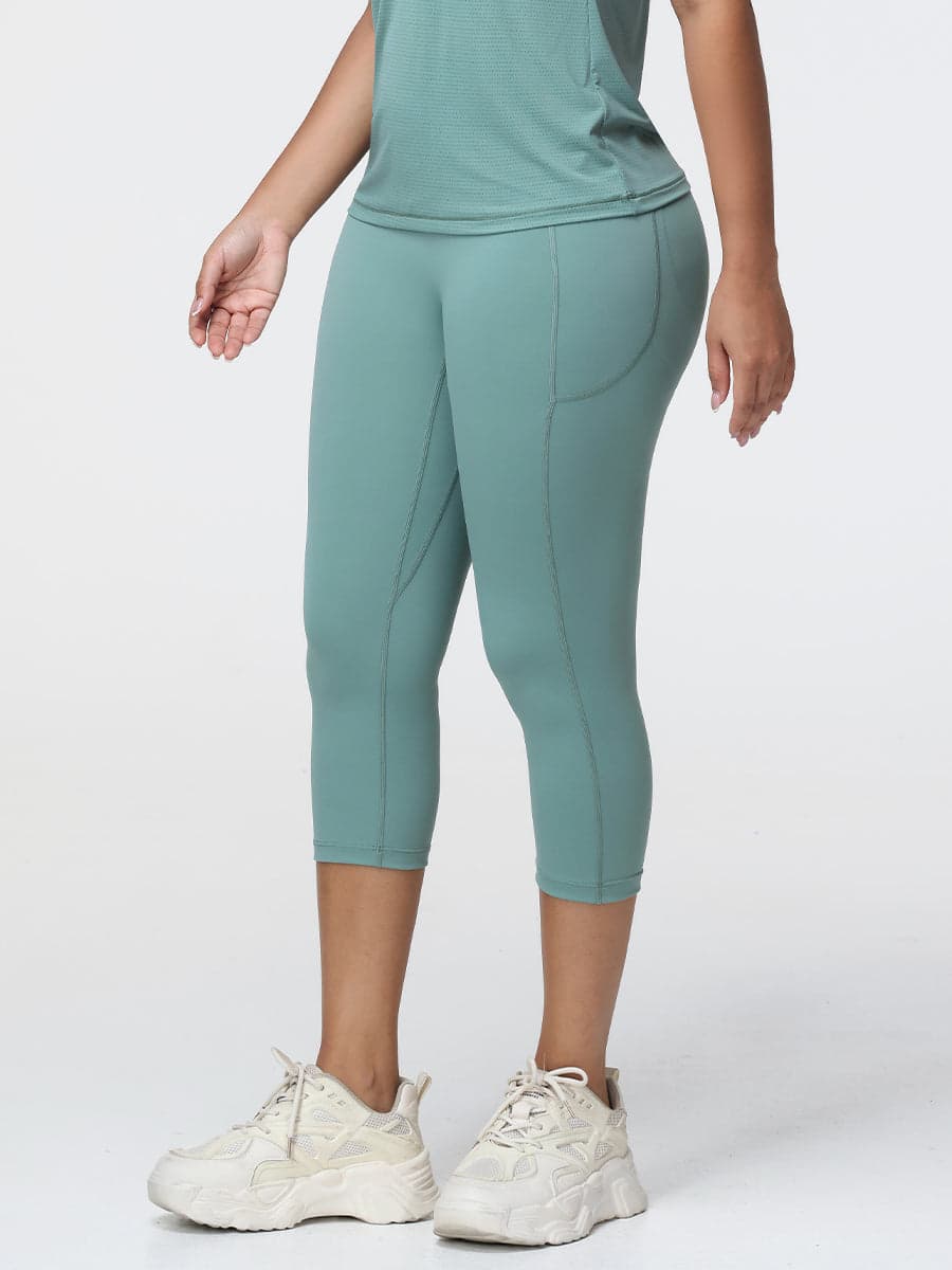 7/8 Tummy Control Butt-Lifting Leggings with Pockets