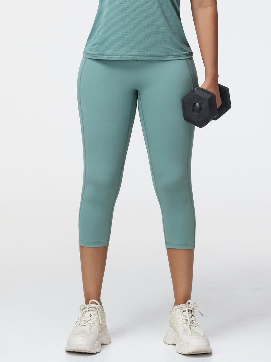 7/8 Tummy Control Butt-Lifting Leggings with Pockets