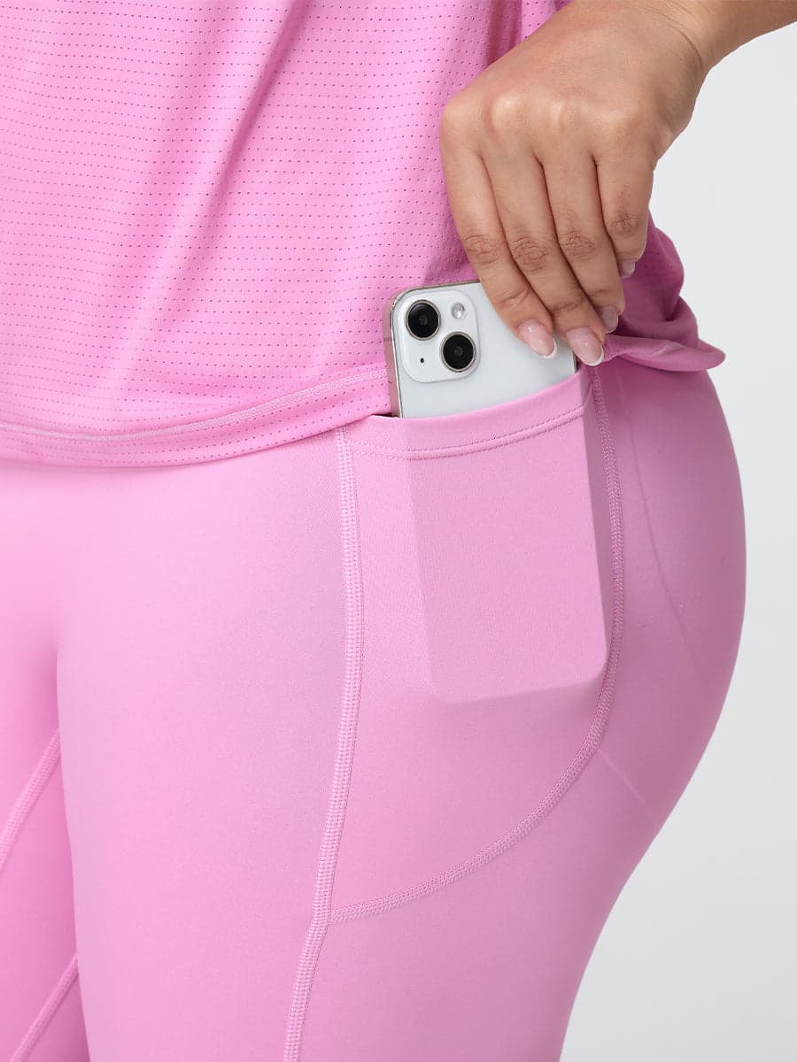 7/8 Tummy Control Butt-Lifting Leggings with Pockets