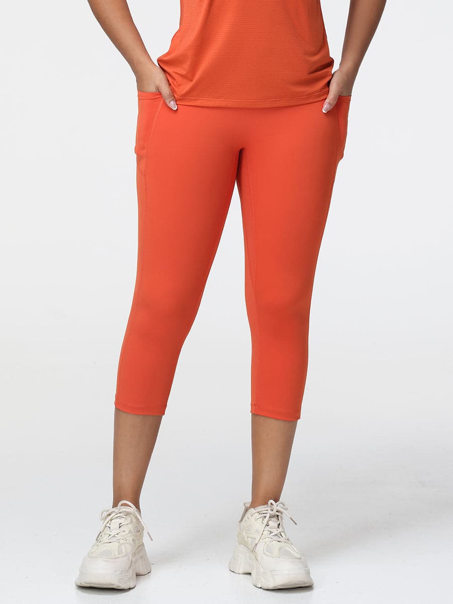 7/8 Tummy Control Butt-Lifting Leggings with Pockets