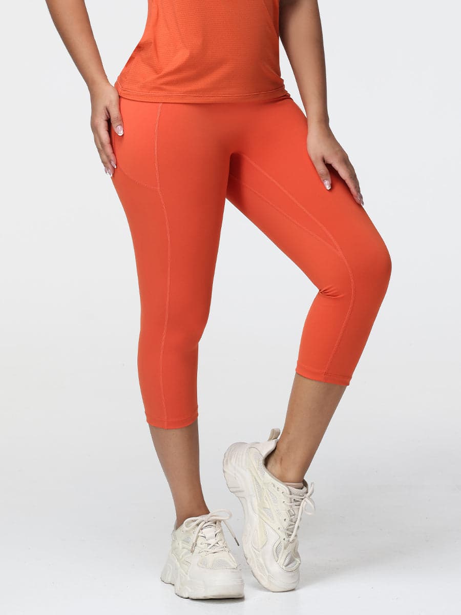 7/8 Tummy Control Butt-Lifting Leggings with Pockets