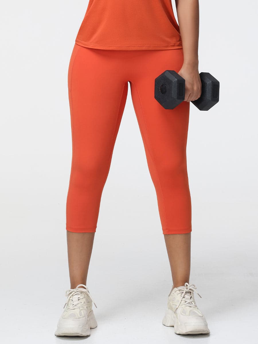 7/8 Tummy Control Butt-Lifting Leggings with Pockets