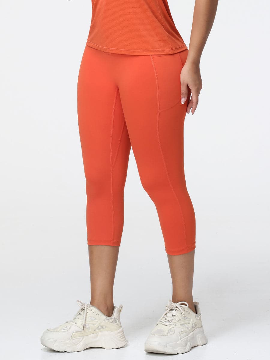 7/8 Tummy Control Butt-Lifting Leggings with Pockets