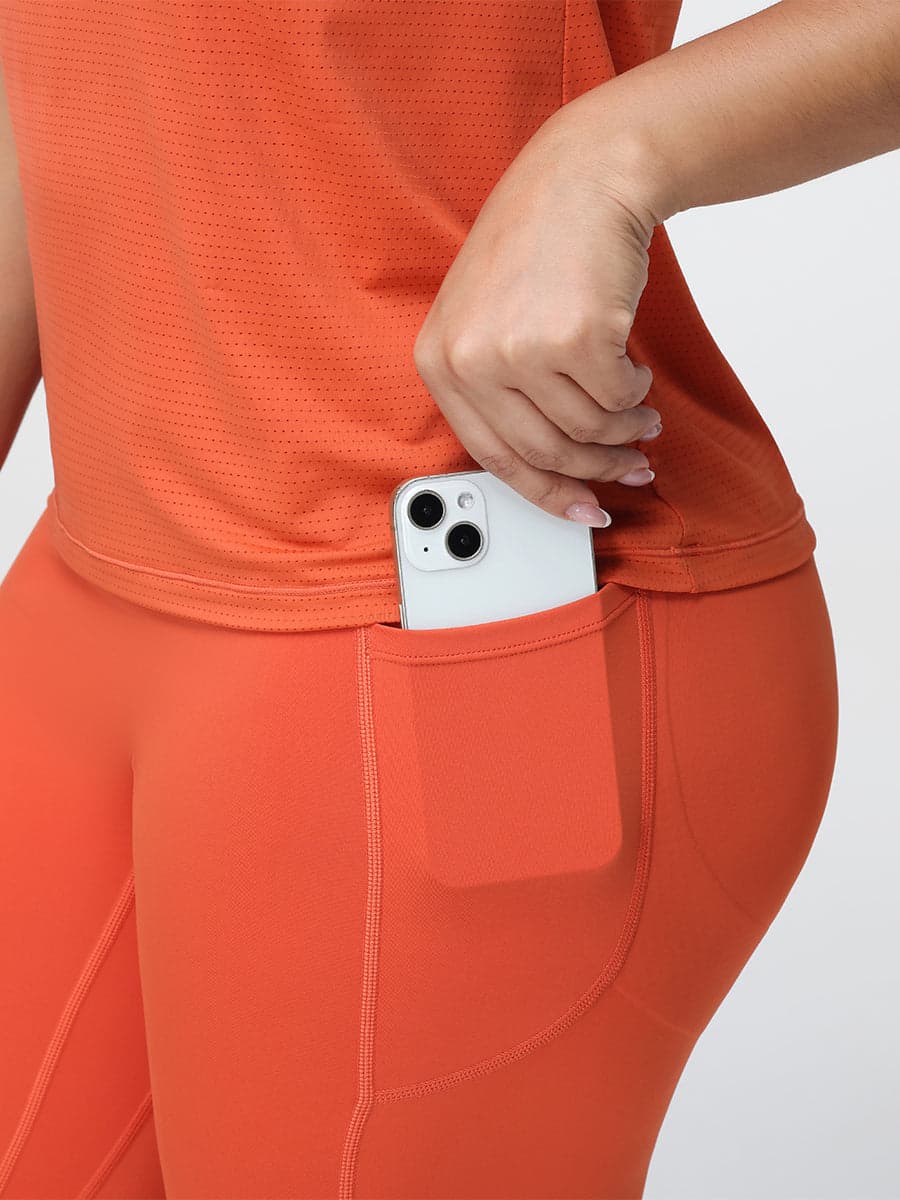7/8 Tummy Control Butt-Lifting Leggings with Pockets