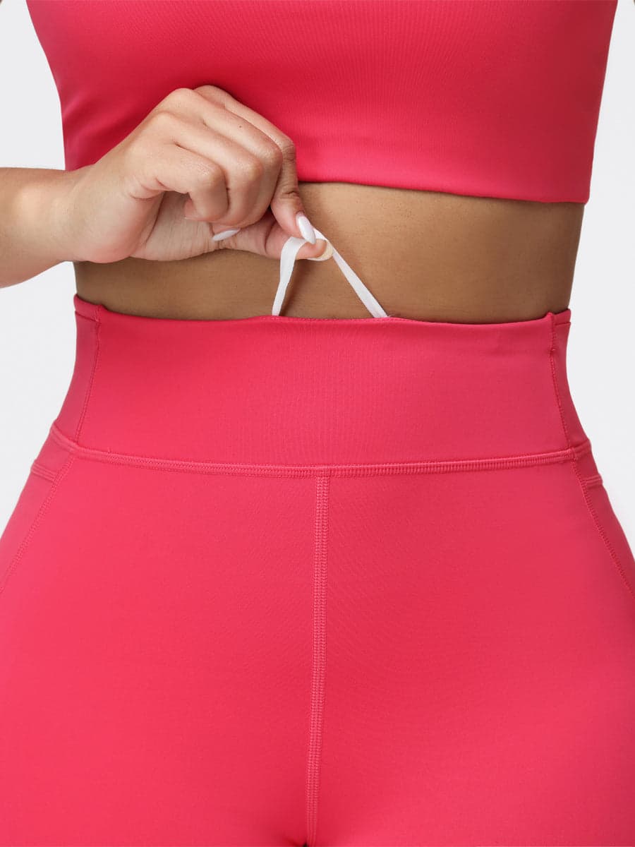 8-Inch High-Waist Running Shorts with Zip Pocket