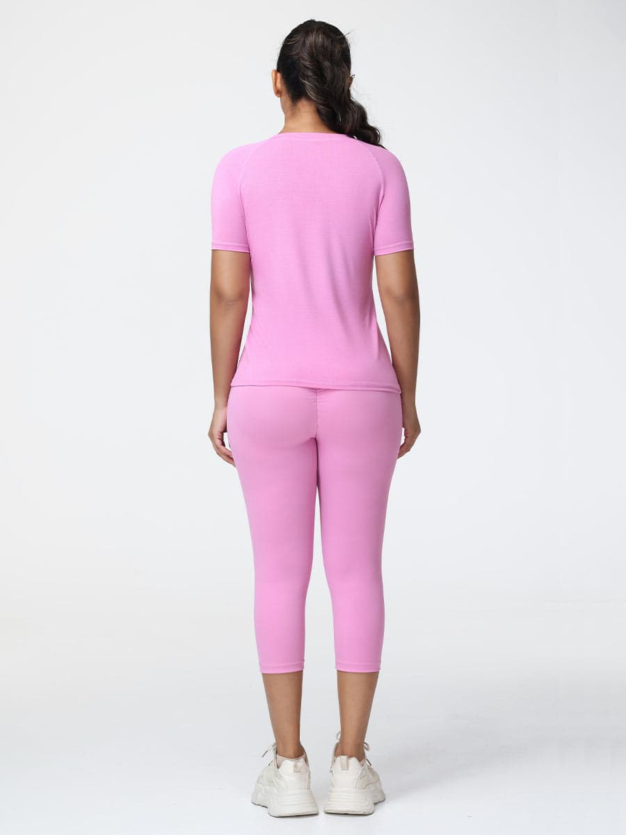 Active T-Shirt & 7/8 Butt-Lifting Leggings Set