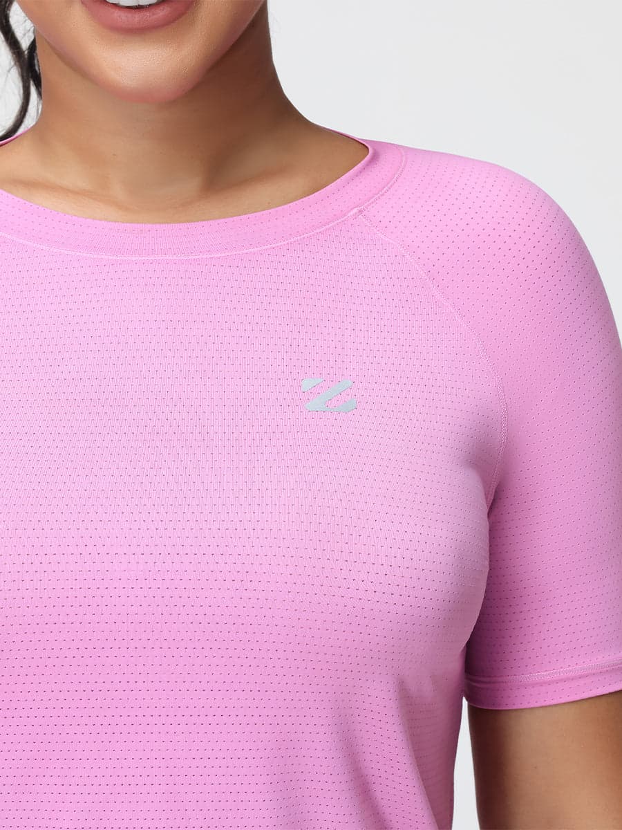 Active Performance T-Shirt Breathable Stretch Gym Top