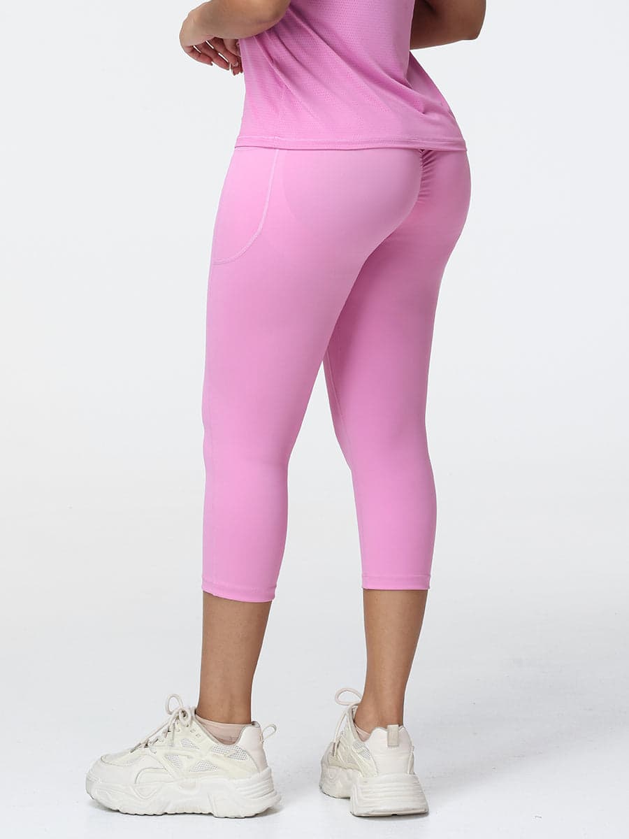 7/8 Tummy Control Butt-Lifting Leggings with Pockets
