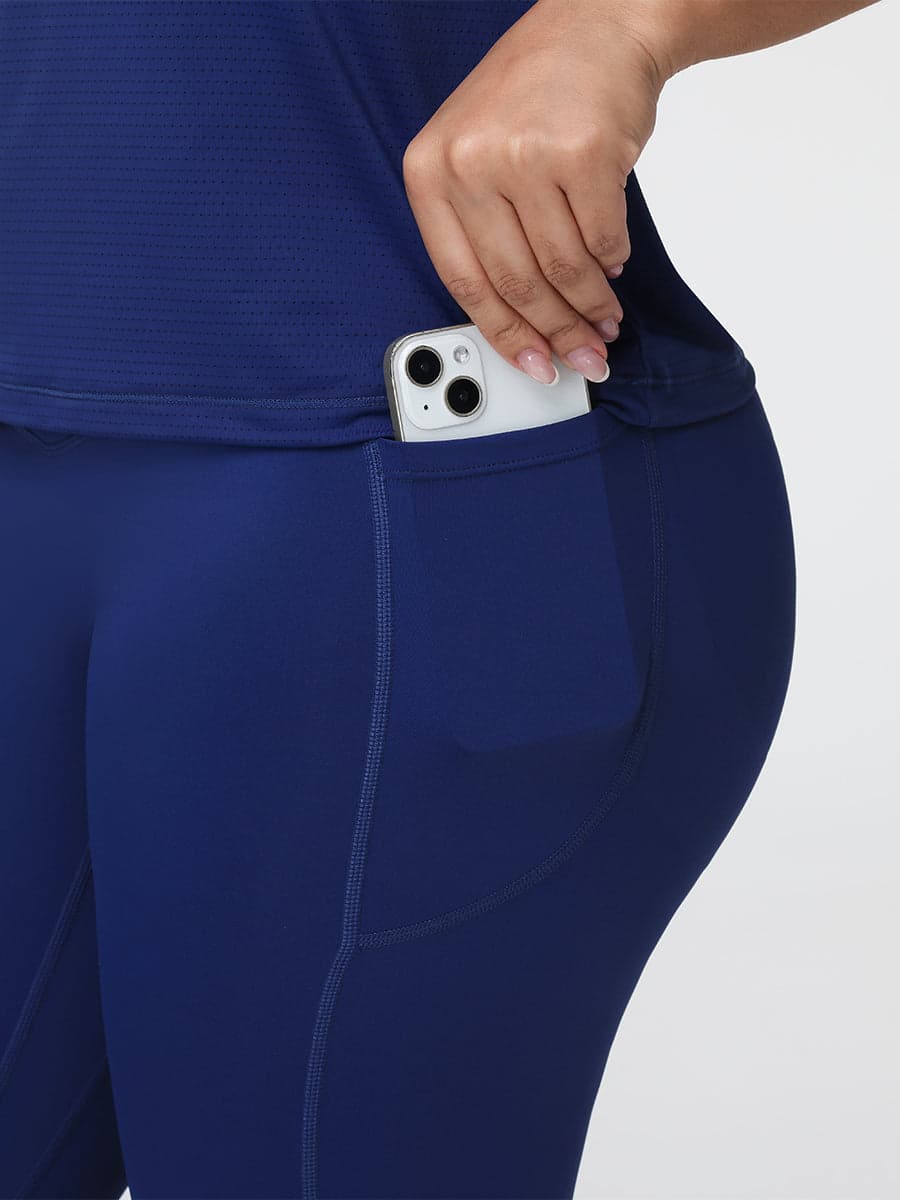 7/8 Tummy Control Butt-Lifting Leggings with Pockets