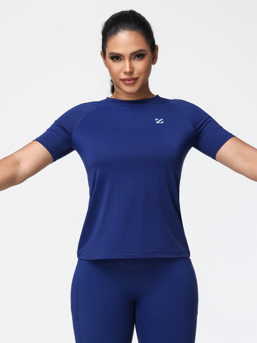 Active Performance T-Shirt Breathable Stretch Gym Top