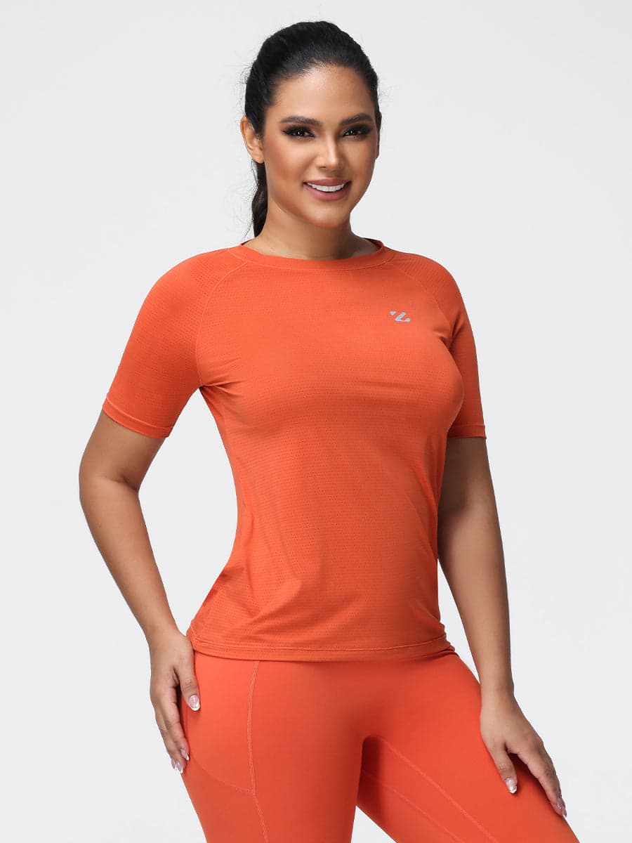 Active Performance T-Shirt Breathable Stretch Gym Top