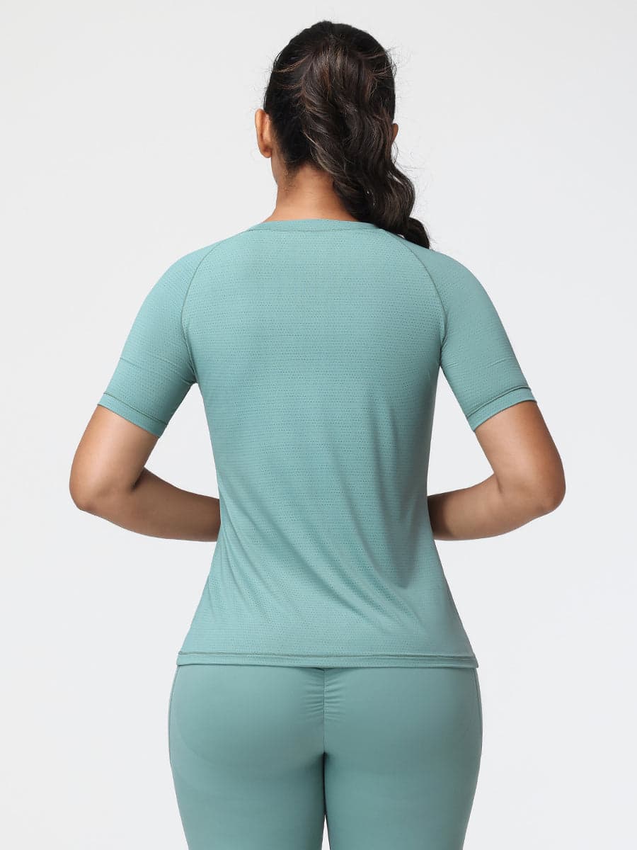 Active Performance T-Shirt Breathable Stretch Gym Top