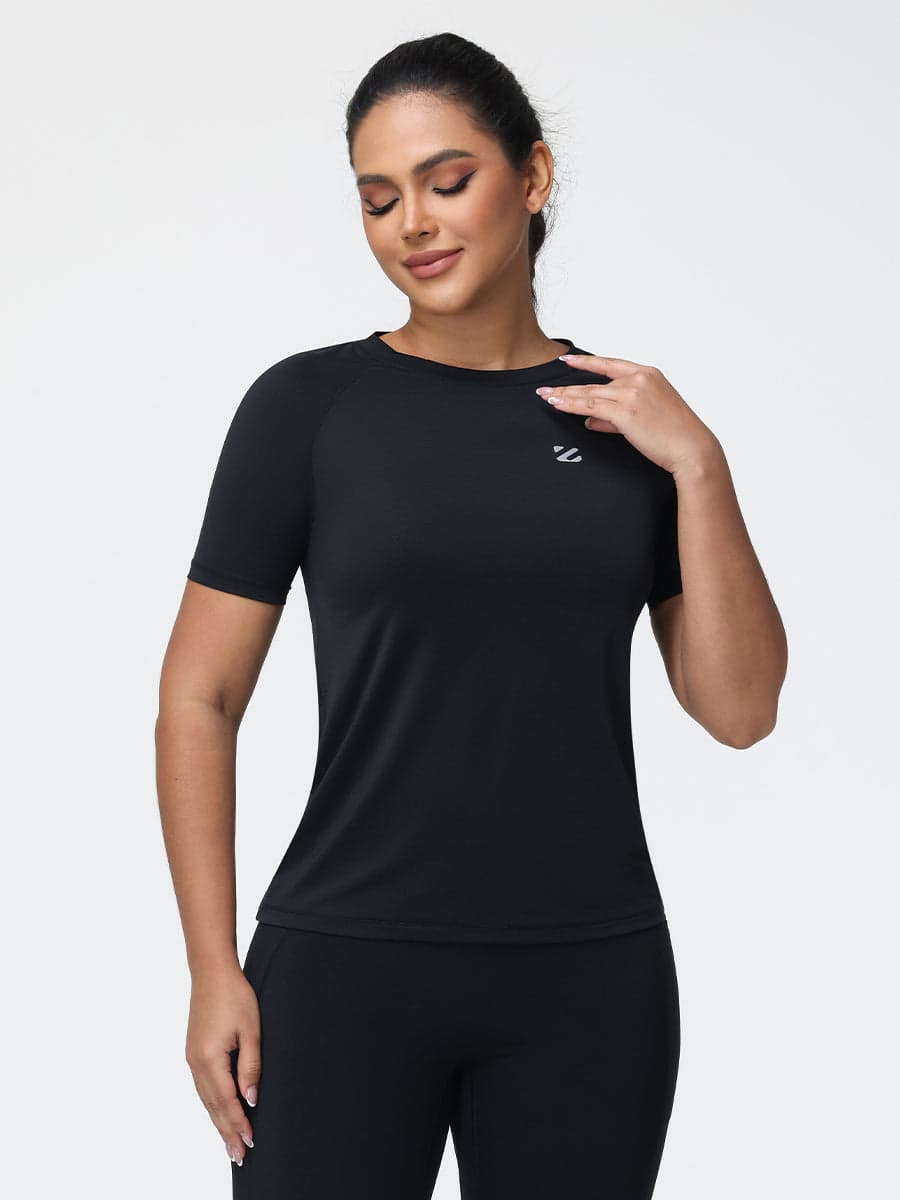 Active Performance T-Shirt Breathable Stretch Gym Top