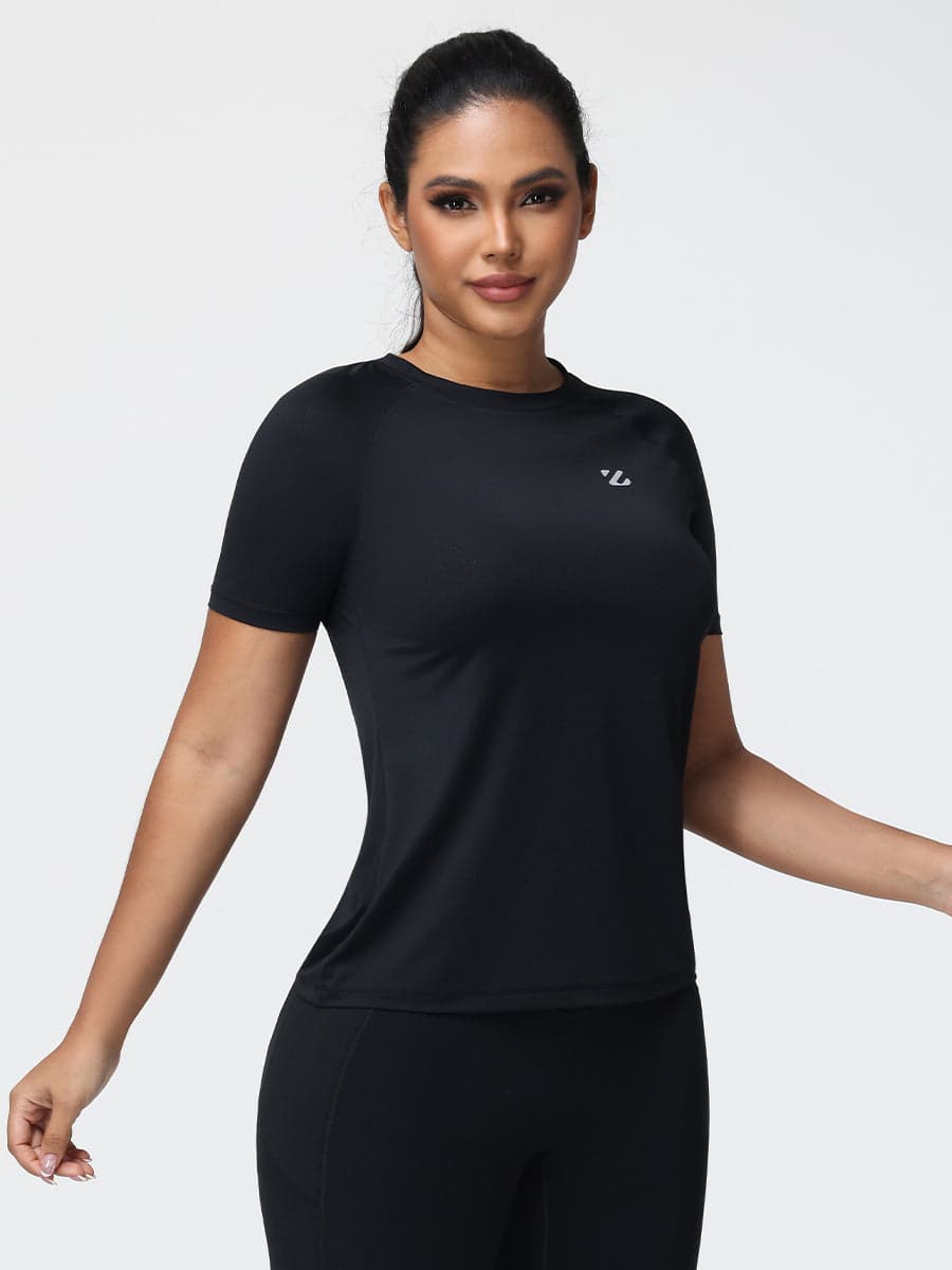 Active Performance T-Shirt Breathable Stretch Gym Top