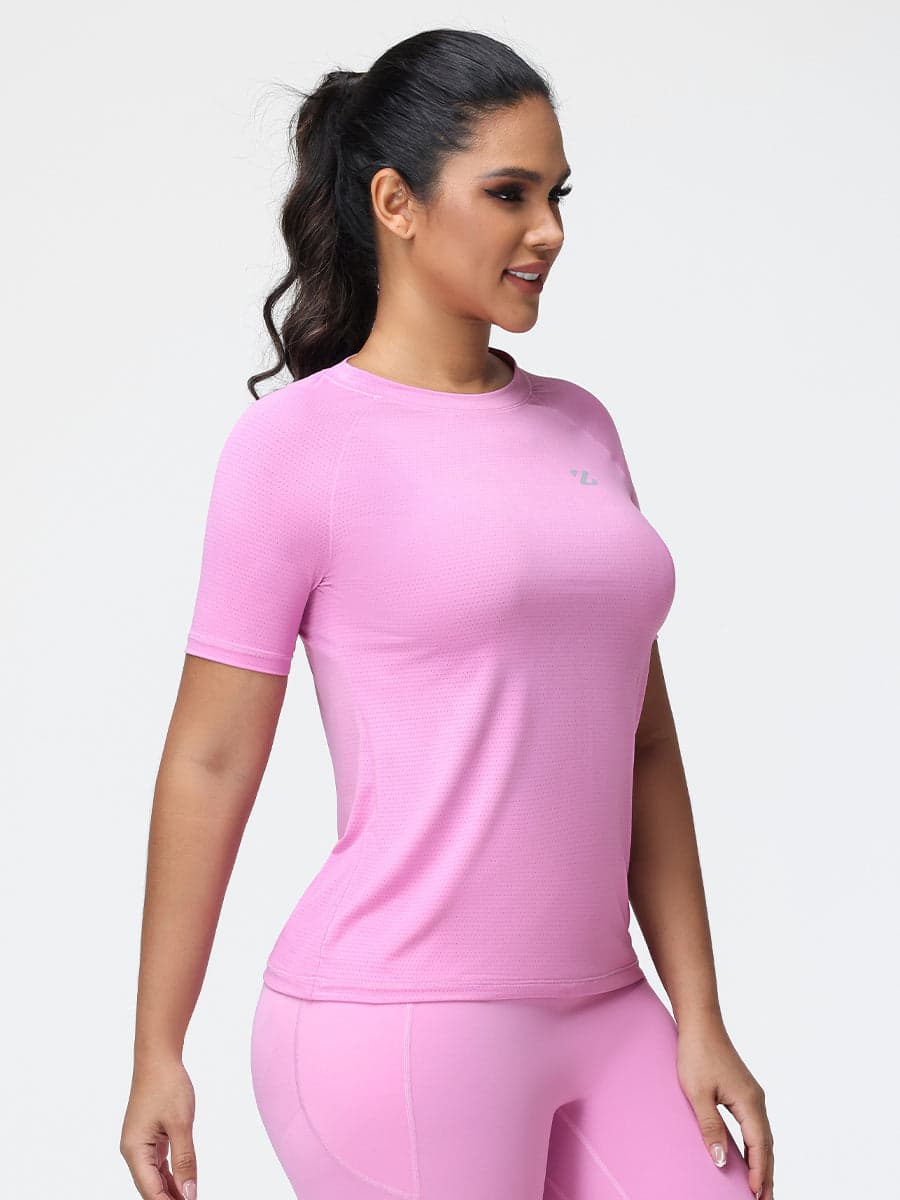 Active Performance T-Shirt Breathable Stretch Gym Top
