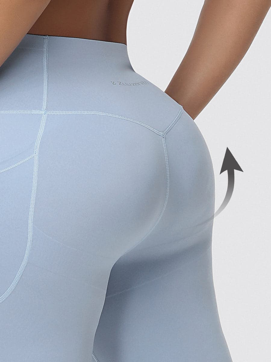 High Waisted Tummy Control Butt Lifting Leggings with Pockets