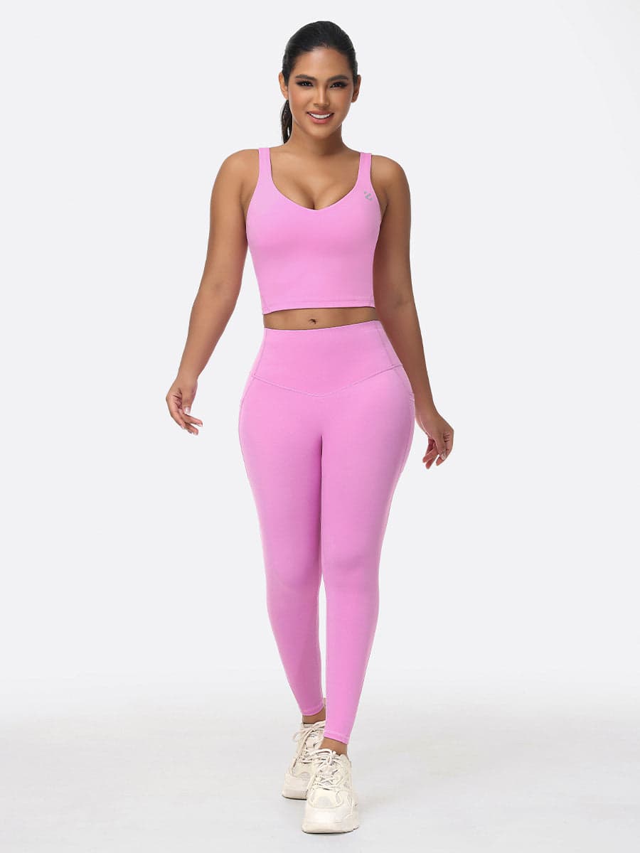 Two Pieces Butt Shaping Activewear Sets
