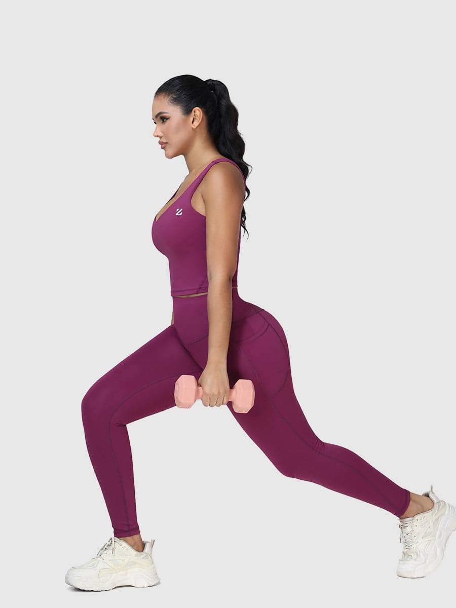 Two Pieces Butt Shaping Activewear Sets