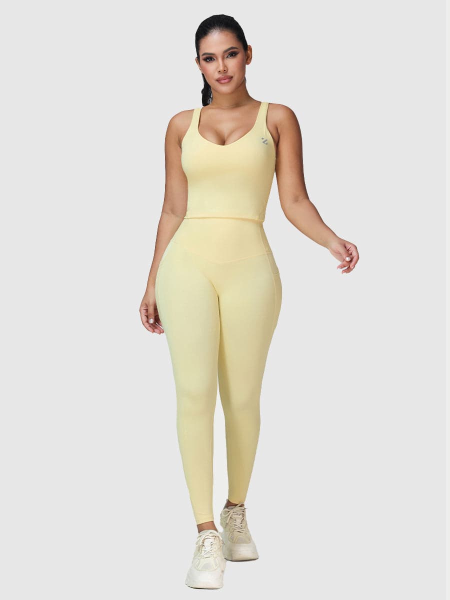 Two Pieces Butt Shaping Activewear Sets