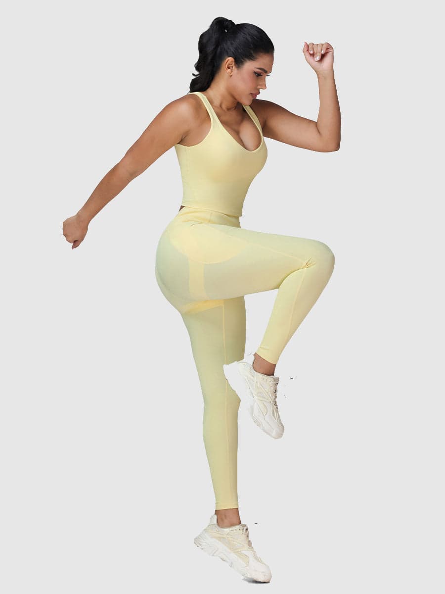 Two Pieces Butt Shaping Activewear Sets