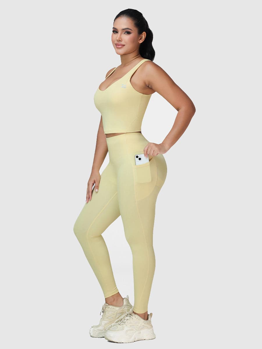 Two Pieces Butt Shaping Activewear Sets