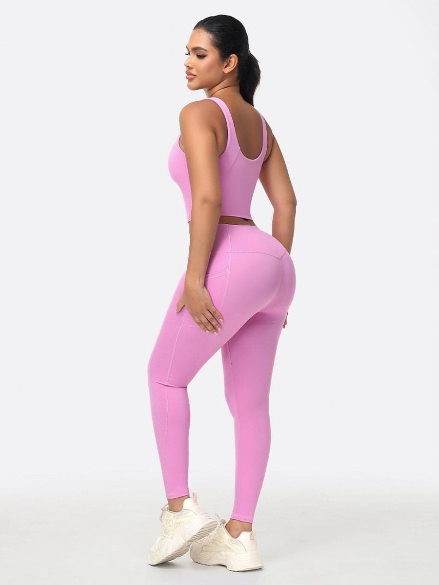 Two Pieces Butt Shaping Activewear Sets