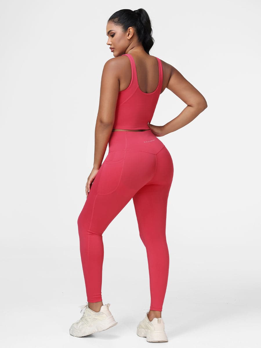 Two Pieces Butt Shaping Activewear Sets