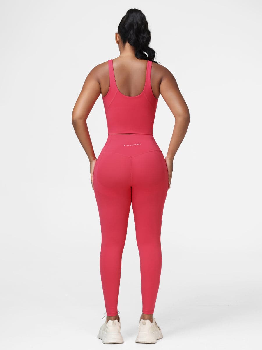 Two Pieces Butt Shaping Activewear Sets