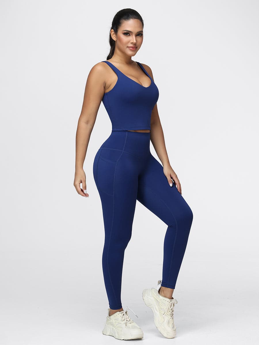 Two Pieces Butt Shaping Activewear Sets