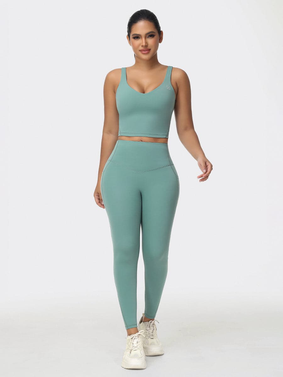 Two Pieces Butt Shaping Activewear Sets