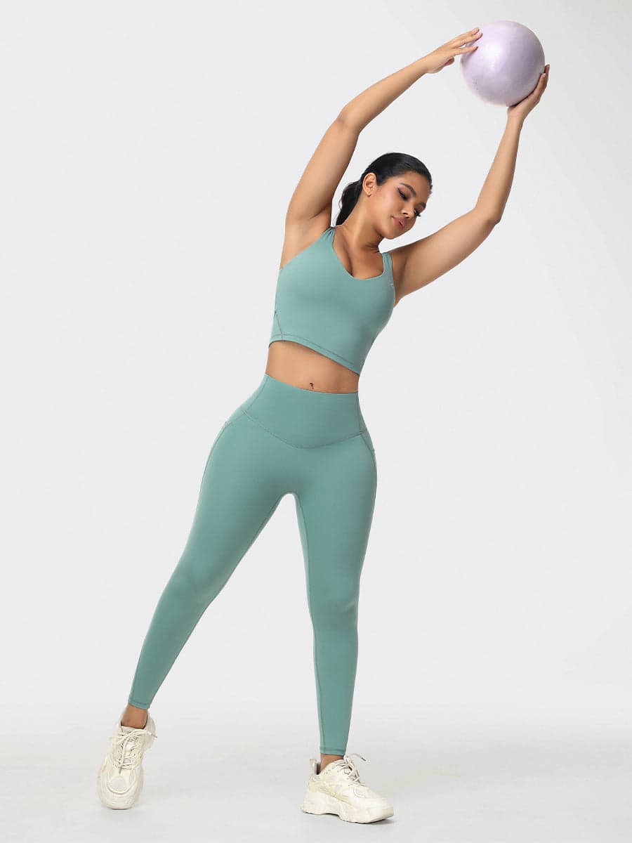 Two Pieces Butt Shaping Activewear Sets
