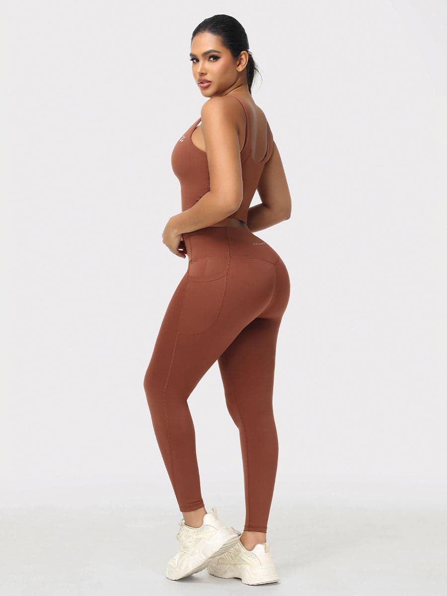 Two Pieces Butt Shaping Activewear Sets