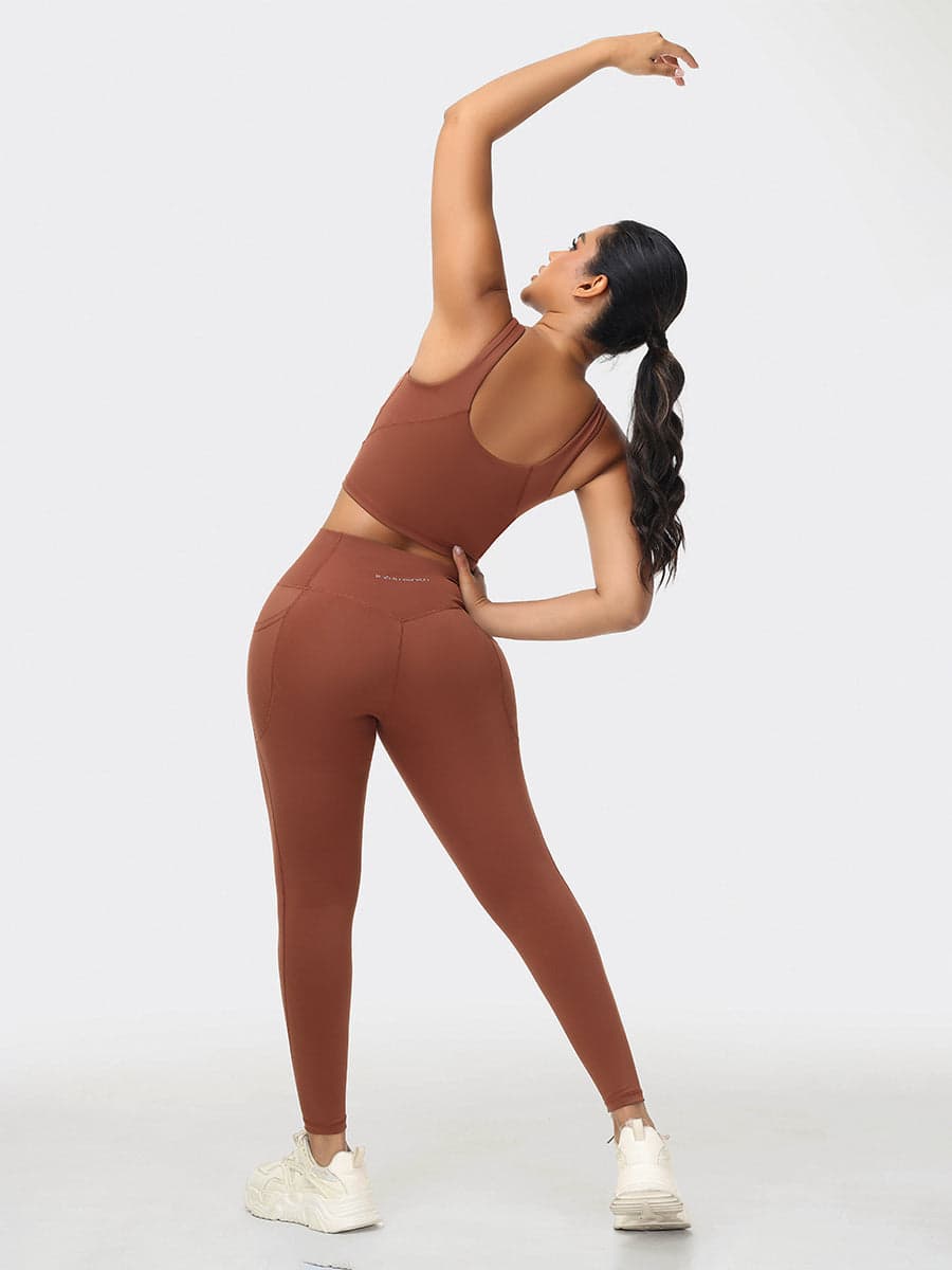 Two Pieces Butt Shaping Activewear Sets