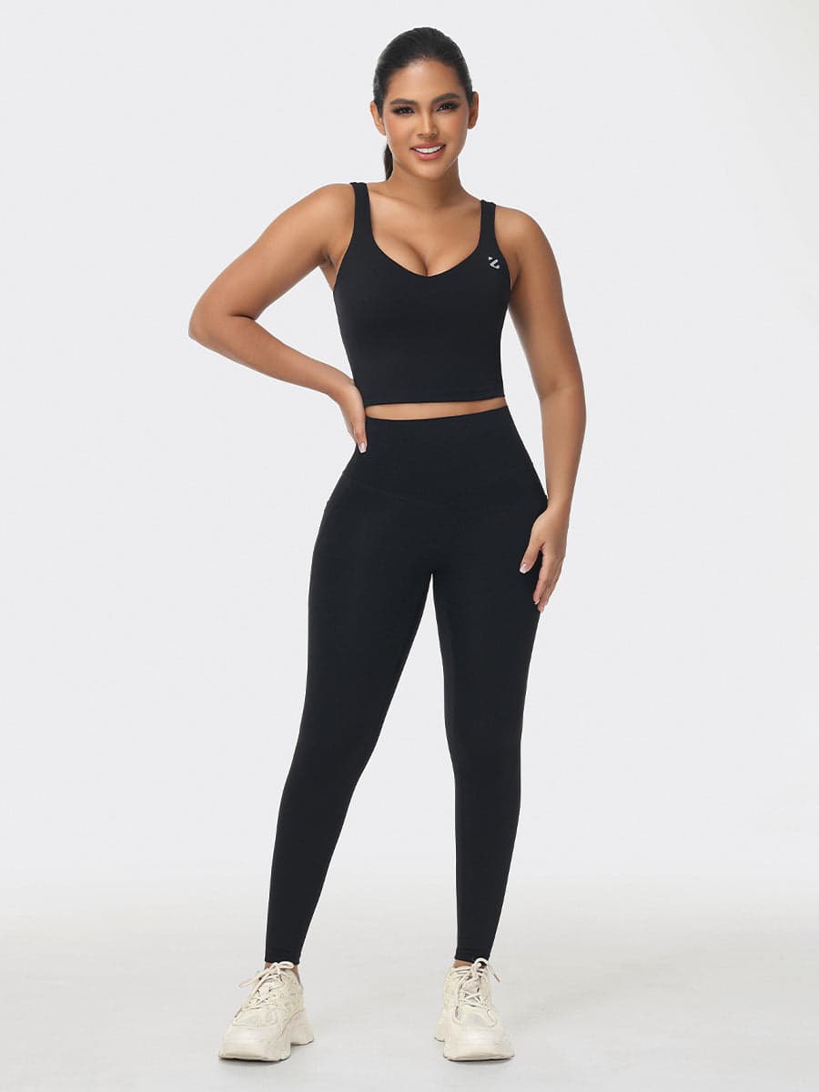 Two Pieces Butt Shaping Activewear Sets
