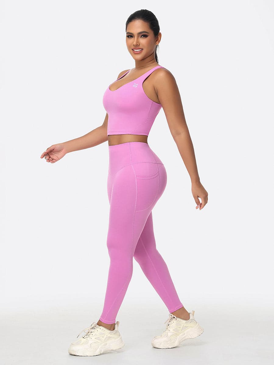 Two Pieces Butt Shaping Activewear Sets
