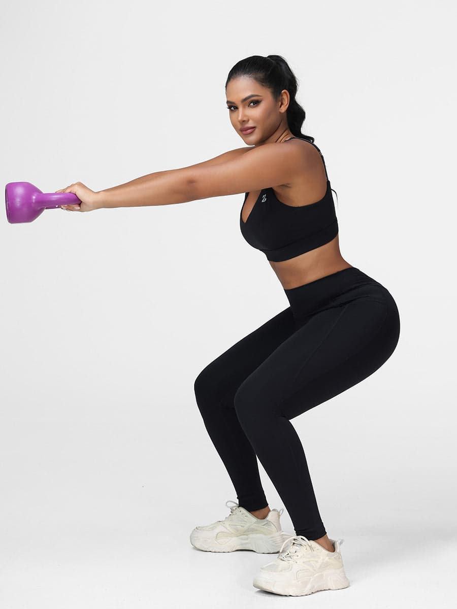 Cozy Contour Workout Set Lounge Yoga Two Piece