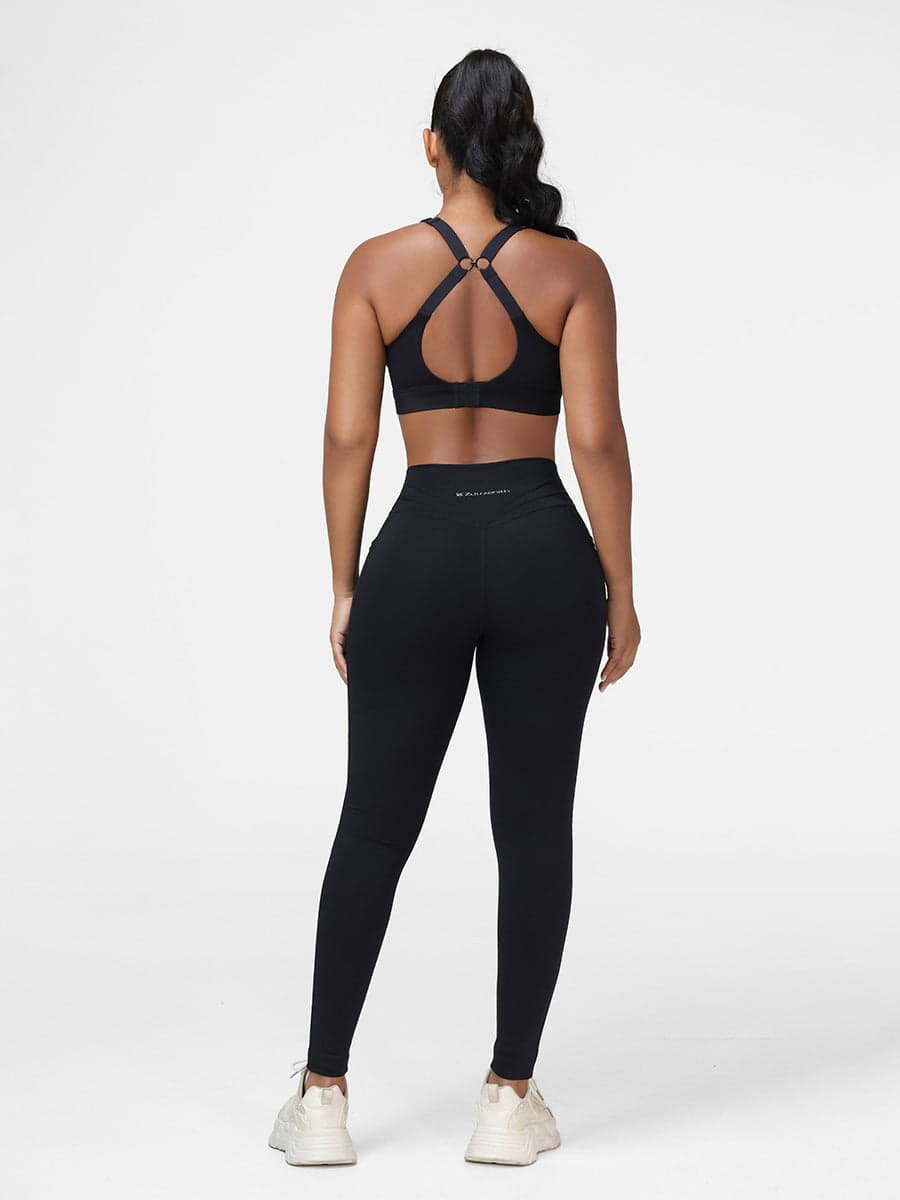 Cozy Contour Workout Set Lounge Yoga Two Piece
