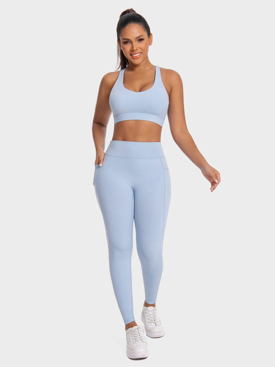 Cozy Contour Workout Set Lounge Yoga Two Piece