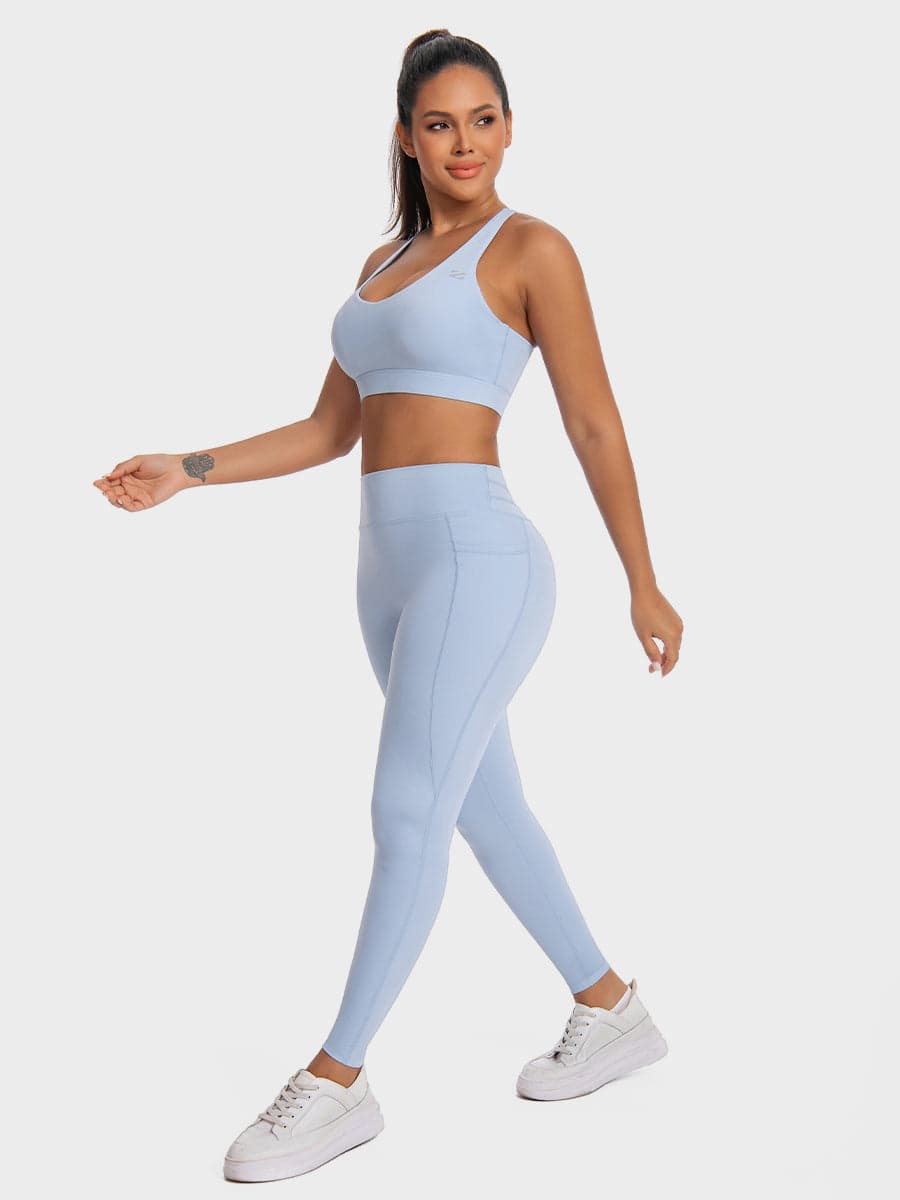 Cozy Contour Workout Set Lounge Yoga Two Piece