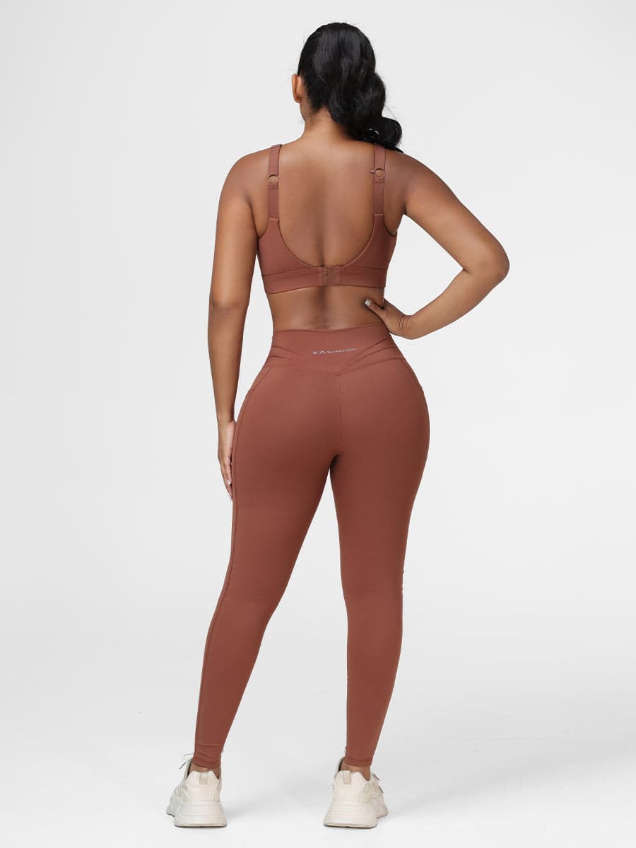 Cozy Contour Workout Set Lounge Yoga Two Piece