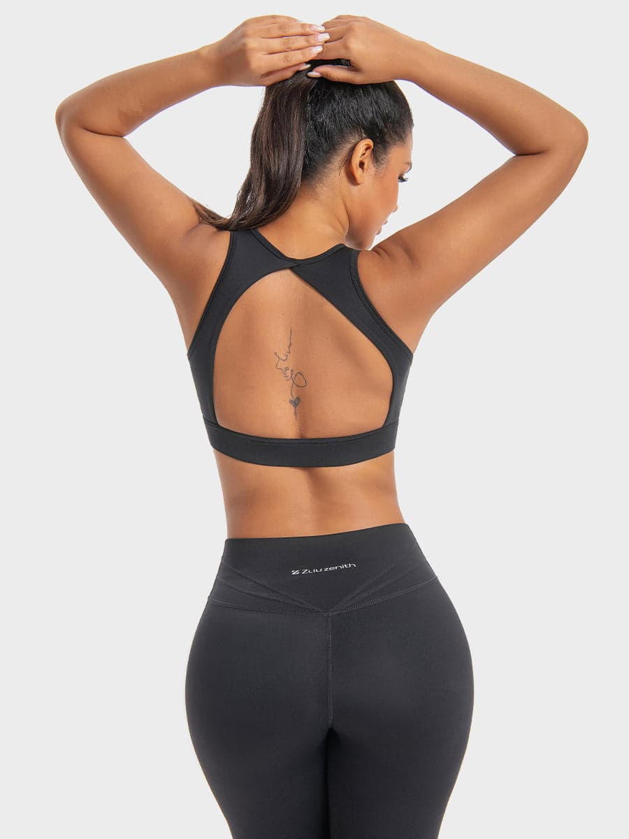 Flare Leg Yoga Set Casual Athleisure Two Piece